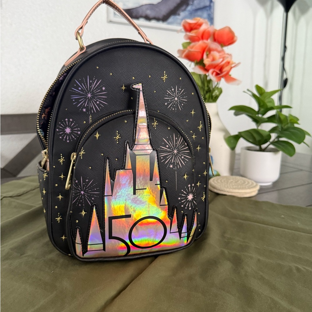 Loungefly DISNEYS 50th Castle Design Backpack